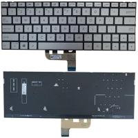 ราคา Asus Zenbook UX333 UX333F UX333FA UX333FN คีย์บอร์ดแล็ปท็อป - สีเงิน (40622713502)