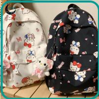 ราคา กระเป๋าเป้ Sanrio Hello Kitty ทำจากผ้าไนลอน ความจุขนาดใหญ่ เหมาะสำหรับนักเรียนมัธยม (56700263980)