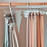 ราคา ราวแขวนกางเกงสแตนเลส ราวแขวนเสื้อผ้าแบบแขวน ตู้เสื้อผ้าพับได้หลายชั้นในตัว (51050381670)