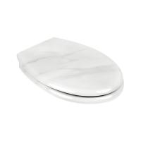 ราคา HomePro ฝารองนั่ง DUROPLAST 23EVD02 ลายหินอ่อนขาว แบรนด์ MOYA (27493067323)