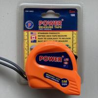 ราคา Top store ตลับเมตร POWER Measure tape 5เมตร 16ฟุต มีจุดบอกเลขมงคลเป็นสีแดง ปลายมีแม่เหล็ก (7478116245)