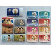 ราคา แสตมป์ทองชุดมหามงคลเฉลิมพระชนมพรรษา5รอบ(ชุด1-3) ปี2530 ครบชุด15ดวง (18388235021)