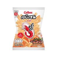 ราคา Calbee คาลบี้ เอบิเซน ข้าวเกรียบกุ้ง รสต้มยำกุ้ง 50 กรัม (28456136569)