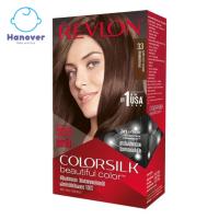 ราคา [WS] Revlon เรฟลอน คัลเลอร์ซิลค์ บิวตี้ฟูล คัลเลอร์ วิท เคราติน No.33 น้ำตาลเข้มเหลือบหม่น (15992693131)