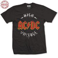 ราคา Ac/dc เสื้อยืดสีดําบุรุษแรงดันสูง Acdc Tshirt ขนาดใหญ่ 553917 (54350582390)