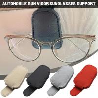 ราคา ที่แขวนแว่นตากันแดด แบบแม่เหล็ก ถอดออกได้ เกรดสูง สีพื้น สําหรับรถยนต์ (22442410172)