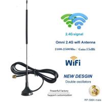 ราคา เสาอากาศ Wifi 2.4GHz 15dBi Omni Signal Booster High Gain Antenna Wifi Access Points (10798614160)