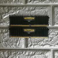ราคา ⚡️แรม คู่ DDR4 8G (4GBX2) BUS2400 Corsair Vengeance LPX สีดำ (7560838903)