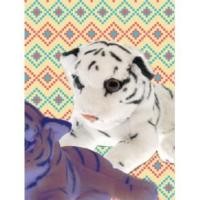 ราคา ตุ๊กตาเสือขาว Gorgeous Lying Down Tiger (967722486)