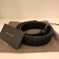 ราคา (Used in good condition) BOTTEGA VENETA BELTS FOR MEN 3.5 CM (Black) Authentic 100% (2876006989)