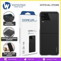 ราคา Original Samsung Galaxy Z Flip 3 ZFlip 3 Flip3 Whitestone Contrast Case Casing Soft Cover (40705719502)