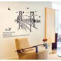 ราคา San Francisco Bridge SK9225 (90x60) - สติ๊กเกอร์ติดผนัง (29881761045)
