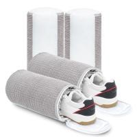 ราคา ถุงซักรองเท้าสําหรับเครื่องซักผ้า, ถุงใส่รองเท้าซักผ้าแบบใช้ซ้ําได้สําหรับเครื่องซักผ้าและเครื่องอบผ้า, เส้นใยฟู 360° พันรอบทําความสะอาดปรับป้องกันต้นไม้รองเท้าสีเทา (44476429784)