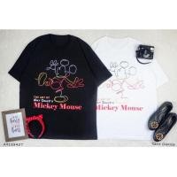 ราคา เสื้อยืดมิกกี้เมาส์ Jumbo XXL/เสื้อยืดมิกกี้เมาส์ unisex (9527035009)