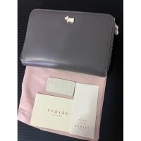 ราคา กระเป๋าสตางค์ Radley London สีเทาอมม่วง มือสอง (29055094700)
