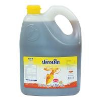 ราคา โปรโมชัน! ปลาหมึก น้ำปลา ฉลากสีเหลือง 4500 มิลลิลิตร Squid Fish Sauce Yellow 4500 ml (19231234985)