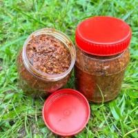 ราคา แจ่วบองอีสานสูตรดั้งเดิม ปลาร้าบองสมุนไพร (43474293553)