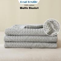 ราคา ผ้าห่มผ้าขนหนูรังผึ้ง 100% ฝ้าย ระบายอากาศดี ขนาด 3.5 ฟุต/6 ฟุต (43573893916)