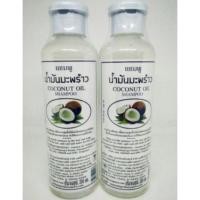 ราคา โปร3วัน ขวดละ 74บาท แชมพู ครีมนวด ธันยพร น้ำมันมะพร้าวสกัด 350 มล Thanyaporn Coconut oil shampoo 350ML. (6932329717)