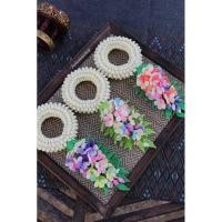 ราคา 【พร้อมส่ง】พวงมาลัยไหมพรม พวงมาลัยถัก พวงมาลัยถักโครเชต์ (18676286887)