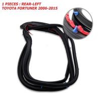 ราคา ยางขอบประตู หลังข้างซ้าย สีดำ 1 ชิ้น สำหรับ โตโยต้า Toyota ฟอร์จูนเนอร์ Fortuner ปี 2006 2008 2010 2015 (7736903599)
