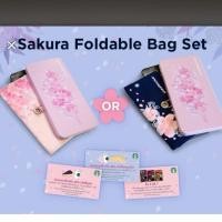 ราคา Starbucks Bag กล่องเหล็กใส่ดินสอลายซากุระ มาพร้อมผ้าห่ออุปกรณ์ (25683479012)