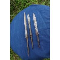 ราคา หอกเก่าโบราณ หอกอยุธยา หอกล้านช้าง หอกล้านนา เหล็กโบราณใบตีทบ อายุมากกว่า 100 ปี ชุดหอก 3 พระราชอาณาจักร (16495072402)