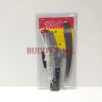 ราคา กรรไกรกระตุกกิ่ง พร้อมเลื่อยโค้ง ระบบรอกคู่ผ่อนแรง กรรไกรตัดกิ่งไม้สูงแบบกระตุก SOLO No.5588 (17356578407)