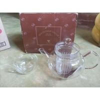 ราคา กาน้ำชาและถ้วยแก้วใส Shiseido กาน้ำชามีตัวกรองเป็นพลาสติก ก้นกาและแก้ว สลัก นกShiseido ยังไม่ใช้ สินค้าจากตู้ญี่ปุ่น (24863164351)