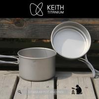 ราคา หม้อ กระทะทำอาหาร ไทเทเนียม Titanium pot and Pan Cook Set M - Keith Titanium (40001320760)