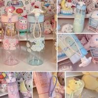 ราคา ꒰ พร้อมส่ง ꒱♡⁼³₌₃ ขวดน้ำsanrio *ลิขสิทธิ์แท้ miniso x sanrio ขวดน้ำพกพา ขวดน้ำลายปอมปอมปุริน 500 ml. กระบอกน้ำลายน่ารัก (12219981613)