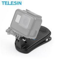 ราคา TELESIN 360 Rotational Backpack Clamp Clip Mount for GoPro, OSMO, SJCAM, Xiaomi Yi, Fusion, All Action Cameras (7478960535)