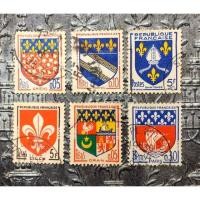 ราคา แสตมป์เก่าฝรั่งเศส จำนวน 6 ดวง (6513592046)