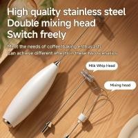 ราคา เครื่องตีฟองนมและเครื่องปั่นไฟฟ้าแบบมือถือแบบใช้แบตเตอรี่สองหัว-ไร้สาย (ไม่มีแบตเตอรี่) เหมาะสําหรับกาแฟ, ชา, โปรตีนมิลค์เชค, ไข่และซอส-300 รอบต่อนาที (41225148837)