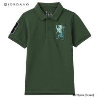ราคา **มือหนึ่ง** เสื้อ Polo Giordano Size 120 สีเขียวขี้ม้า แท้ % (23180436327)
