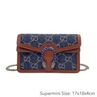 ราคา ของแท้ ราคาเงินสด New Gucci gg super mini dionysus (2663862912)