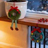 ราคา พวงมาลาและเครื่องประดับคริสต์มาสน่ารัก พร้อมตุ๊กตาหัวกระโหลกและขนมปังขิง เพื่อต้นคริสต์มาสและบ้านของคุณ (42771353724)