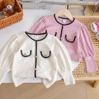 ราคา เสื้อผ้าเด็กสไตล์ใหม่สำหรับเด็กผู้หญิง เสื้อสไตล์ชาแนล สไตล์ฝรั่งเศสที่กำลังมาแรง สไตล์เกาหลี เสื้อแขนพองกางเกง TH173 (42450586942)