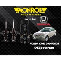 ราคา โช๊คอัพ Honda Civic FB ฮอนด้า ซิวิค เอฟบี ปี 2012-2016 Monroe OESpectrum (27803840798)