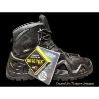 ราคา รองเท้าเทคติคอล ยี่ห้อ Lowa รุ่น Zephyr GTX MID TF Boots - Black สีดำ หุ้มข้อกลาง กันลื่น หนังกันน้ำ ด้านในบุ Gore-Tex (26382727921)