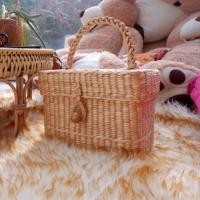 ราคา กระเป๋าผักตบชวา ถือ4เหลี่ยม (29309875031)