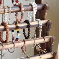 ราคา ชั้นวางจอแสดงผล แผงไม้เนื้อแข็งหลายชั้น สร้อยข้อมือตลาดกลางคืน สร้อยข้อมือ นาฬิกา ที่แขวนเครื่องประ (26708241949)