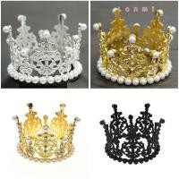 ราคา LONMI 1 ชิ้นเค้ก Topper, เด็กทารกเจ้าหญิงวันเกิดมงกุฎตกแต่งเค้ก,ทองเงินสี Elegant ตกแต่งเครื่องประดับเค้ก (50050553643)