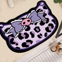 ราคา แสงหรูหราเสือดาวพิมพ์การ์ตูนน่ารักสนุกรูปพรมปูพื้นแห้งเร็วเสื่อเท้าพรมบ้าน (41167913634)