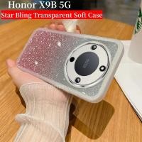 ราคา Honor X9C 5GปลอกซิลิโคนใสสําหรับHonor X9D X9c X9A X9B X9 B HonorX9b HonorX9A 5G Simple Soft TPUกันชนStar Glitter Blingเคสโทรศัพท์ชุบกล้องป้องกันปกหลัง (24150353271)