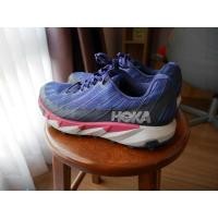 ราคา Hoka แท้มือสอง รองเท้าวิ่งเทรล HOKA-TORRENT 2 Women (สี Sodalite blue / Verry berry) (24589280334)