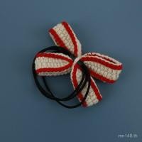 ราคา สร้อยข้อมือและผ้าโพกศีรษะโครเชต์ งานแฮนด์เมด ลายดอกไม้เล็กๆ กับการตกแต่งขนสัตว์ประณีต สินค้าพร้อมใช้ (41571053266)