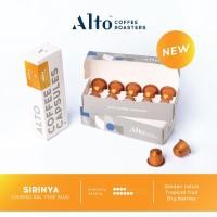 ราคา Alto Coffee กาแฟแคปซูล ศิริญญา Sirinya, Thailand สำหรับเครื่อง Nespresso (10 แคปซูล) (21492746023)
