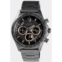 ราคา Scuderia Ferrari Men's Pilot Evo 44 mm Quartz Watch (แถมสายหนัง) (24156843661)