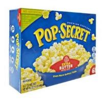 ราคา Pop Secret Microwave Popcorn – Extra Butter 270G POP-SECRET ไมโครเวฟป๊อปคอร์น รสเนย เข้มข้นมาก 270G (90G X 3) (18680262143)